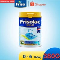 Lon Sữa Bột Frisolac Gold 1- 380G - DATE Mới - Chính Hãng
