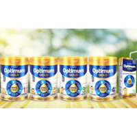 Lon sữa dinh dưỡng Vinamilk Optimum gold số 1,2,3,4 lon 800g và 850g