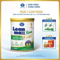 Lon sữa Leanmax Rena Gold 1 900g - Dinh dưỡng giảm Protein cho người suy thận, trước chạy thận