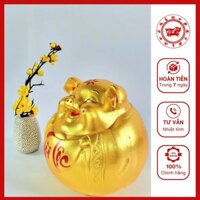 Lợn Thạch Cao Ông Địa, Ống Heo Ông Địa Tài Lộc, Lợn Đất Tài Lộc Tiết Kiệm