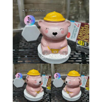 Lợn tiết kiệm gấu xinh gốm Bát Tràng