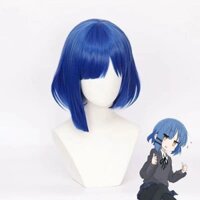 Lonely Rock Yamada Ryō Lương cos Blue wig cosplay Móc tóc giả Anime Bocchi The Rock Party Wigs