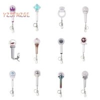 Lonfeng Kpop Light Stick, Móc khóa hỗ trợ buổi hòa nhạc Hiphop, Thanh huỳnh quang Mini nhẹ thần tượng