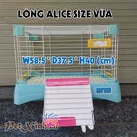 Lồng Alice Size M (58.5*37.5*40) chuồng nuôi thỏ bọ ú guinea pig và chó mèo cỡ vừa