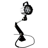 Long Arm LED Work Light 7W 110V-220V Aluminum Alloy Lighting for Lathe CNC Milling Machine (7W 110V-220V)