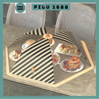 Lồng Bàn Đậy Thức Ăn Thoáng Khí Chống Bụi Có Thể Gấp Gọn Tiện Dụng vệ sinh cho gia đình bạn