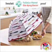 Lồng bàn giữ ấm gấp gọn