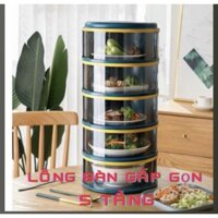 Lồng bàn giữ nhiệt 5 tầng