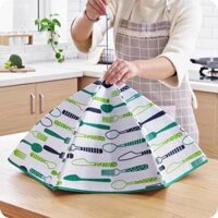 Lồng bàn giữ nhiệt gấp gọn  mẫu ngẩu nhiên