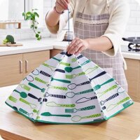 Lồng bàn giữ nhiệt gấp gọn  mẫu ngẩu nhiên