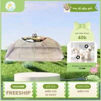 Lồng Bàn Inox Vuông Đậy Thức Ăn Dày Dặn, Vệ Sinh Mta-Mart