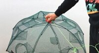 Lồng bắt cá bát quái gấp gọn tiện dụng