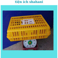 Lồng Bắt Gà, Bắt Chim Mẫu Thấp Nhựa Công Ty Bình Thuận nặng 5kg KT 730x540x250mm