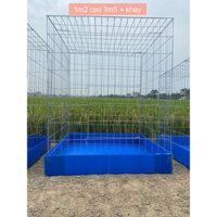 lồng bay 1,2mv cao 1,5m + khay