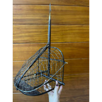 Lồng bẫy chào mào chất liệu LỤI, Lồng bẫy chim chào mào chim Chòe Than có móc đồng inox loại 1 -Shop lồng chim đẹp