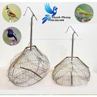 Lồng bẫy chào mào, chim khuyên chất liệu inox giá rẻ siêu nhạy, Bẫy chim Chào Mào - Khuyên giá rẻ, Lụp bẫy chim