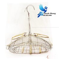 Lồng bẫy chào mào, Lồng bẫy chim chào mào chất liệu Inox chống hoen rỉ siêu nhạy  LỒNG CHIM THANH PHONG