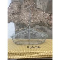 Lồng bẫy chim chào mào chất liệu kẽm chốt gài giá rẻ dễ sử dụng