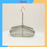 Lồng bẫy chim khuyên, chào mào BICOTE chất liệu inox hàn siêu nhạy giá rẻ