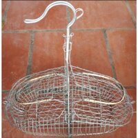 Lồng bẫy chim khuyên, chim sâu chim chìa vôi. Chất liệu kẽm siêu bền, không gỉ, lẫy cực nhạy. Có móc treo, lưới đan mau