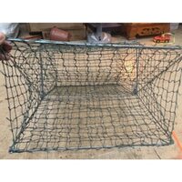 Lồng bẫy CUA, Rập bẫy GHẸ CUA BIỂN loại tốt 60x38x22  dxrxc