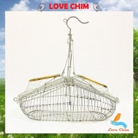 lồng bẫy khuyên mào khuyên chất liệu kẽm