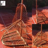 Lồng bẫy Lồng bẫy chim chào mào, bẫy khuyên 1 mặt chất liệu trúc già cao cấp rẻ đẹp