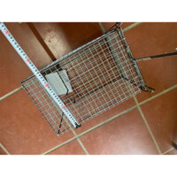 Lồng Bẫy Mèo,Lồng Bẫy Chuột,Bẫy Các Loại Thú hàng loại 1 sai 30cm x 50cm chất liệu bằng thép chất lượng aghxbajj666