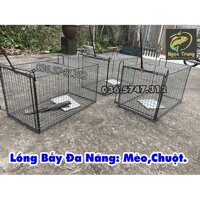 Lồng Bẫy Mèo,Lồng Bẫy Chuột,Bẫy Các Loại Thú - 30x50cm