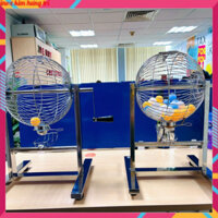 Lồng cầu quay sổ xố Inox - lồng cầu quay lô tô Inox không kèm banh(giao hỏa tốc tphcm)