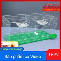 LỒNG CHIM BỒ CÂU-CHUỒNG BỒ CÂU ĐẦY ĐỦ PHỤ KIỆN BAO GỒM MÁNG UỐNG NƯỚC TỰ ĐỘNG