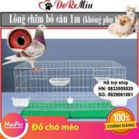 Lồng chim bồ câu loại 1 mét bằng kẽm loại tốt chuồng nuôi bồ câu công nghiệp