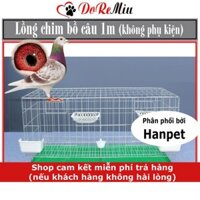 Lồng chim bồ câu loại 1 mét bằng kẽm loại tốt chuồng nuôi bồ câu công nghiệp bồ câu ta