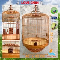 Lồng chim Chòe Than đục rồng xử lý,chim Chòe Lửa,chim Chào Mào, Lồng Chòe Than đẹp LOVECHIM(white-rumped shama cage)