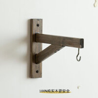 Lồng chim Đèn chùm Treo Tường Đèn lồng hoa lan treo tường treo tường gỗ rắn móc kéo dài Chuông gió treo tường