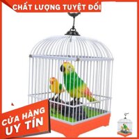 Lồng Chim Điện Tử Biết Hót Cho Bé