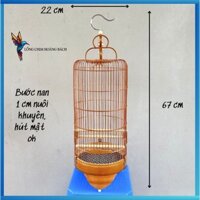 Lồng Chim Hút Mật, Lồng Chim Khuyên 5 Vanh Hàng Ráp Sẵn, Tặng Kèm Phụ Kiện, Miễn Phí Vận Chuyển