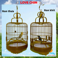 Lồng chim Khuyên, chim hút mật giá rẻ chất liệu trúc già-Lồng chim hút mật,khuyên mini kiểu dáng lùn
