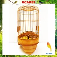 Lồng chim khuyên tàu dừa xử lý SICAPET, Lồng khuyên tàu dừa đẹp xử lý