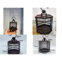 Lồng chim Mini thuần chim mộc, sâu , khuyên, hút mật, ốc mít Kabosa