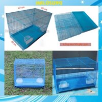 Lồng chim yến phụng Halosung lồng nuôi chim cao cấp kèm phụ kiện lồng chim LC86
