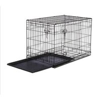 Lồng Chó Gấp Gọn, Sơn Tĩnh Điện 2 Cửa, 3 Màu Sắc 3 Kích Thước