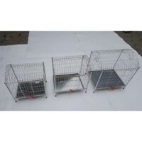 Lồng chó mèo inox, lồng hoa