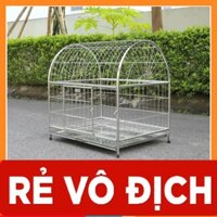 Lồng Chuồng chó mèo inox siêu chắc khoẻ giá rẻ chỉ từ 220k