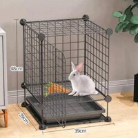 LỒNG CHUỒNG QUÂY CHÓ MÈO, THỎ,THÚ CƯNG,PET IU CHẤT LIỆU LƯỚI SẮT PHUN SƠN TĨNH ĐIỆN