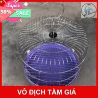 Lồng Cu Gáy INox siêu bền giá rẻ 35x38cm - lồng chim cu gáy