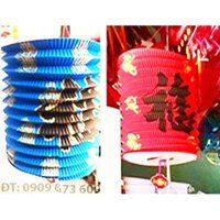 Lồng đèn chữ PHÚC combo 20 cái lồng đèn trang trí Tết Trung Thu