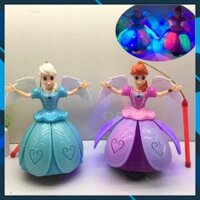 Lồng đèn công chúa Elsa cánh thiên thần nhạc đèn được tặng kèm pin
