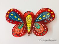 Lồng đèn giấy kiếng hình bướm (20-30cm)