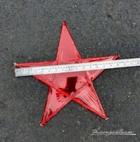 Lồng đèn giấy kiếng ngôi sao 40cm